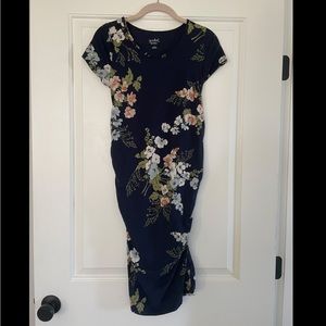 Short Sleeve T-Shirt Maternity Dress